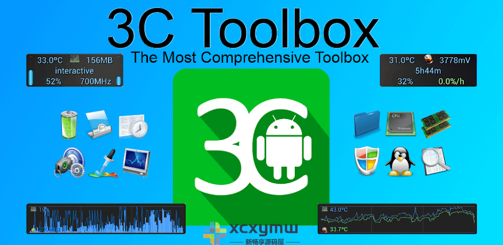 【安卓端】3C All-in-One Toolbox 3.0.0a 解锁专业版-3C一体工具箱、解锁专业版 - 游木免费资源仓库-游木免费资源仓库